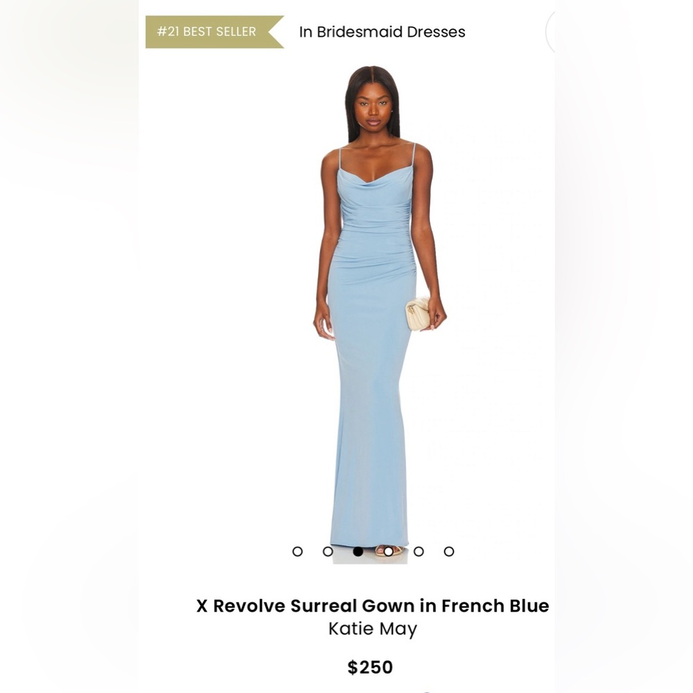 Katie May Surreal French Blue Dress